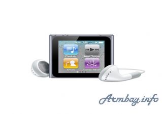 Apple iPod nano 8 GB Graphite (6th Generation) NEWEST MODE
